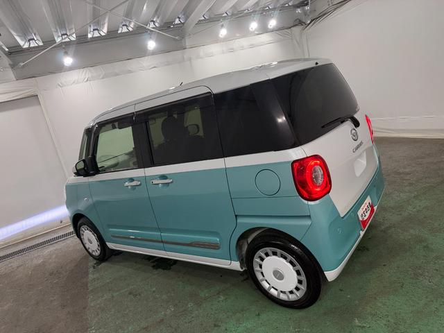 ムーヴキャンバスストライプスＧターボ　走行２０８７５キロ／車検整備付／修復歴一年保証・走行距離無制限　ディスプレイオーディオ　Ｂｌｕｅｔｏｏｔｈ　バックカメラ　ドラレコ　ＥＴＣ　クリアランスソナー　オートライト　ＬＥＤヘッドライト　シートヒーター　両側電動スライドドア（埼玉県）の中古車