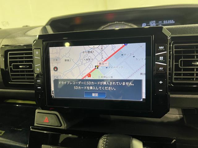ウェイクＧターボＳＡII　走行５５３９２キロ／車検整備付／ナビ一年保証・走行距離無制限　タイヤ４本交換　バックカメラ　ドラレコ　ブルートゥース　両側電動スライドドア　オートライト　　アイドリングストップ（埼玉県）の中古車