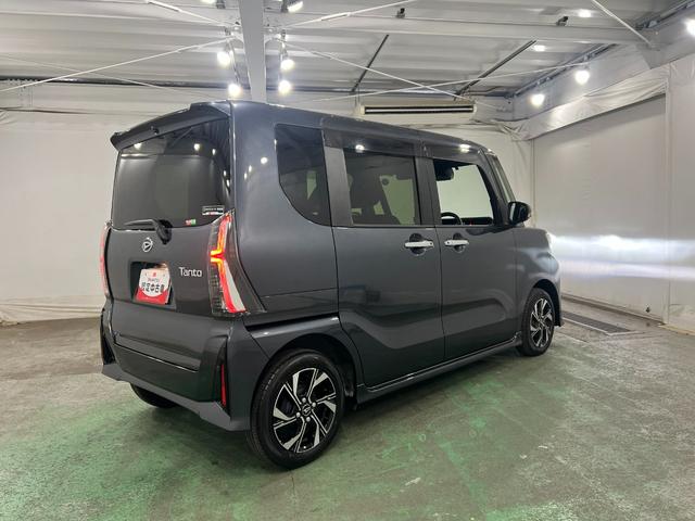 タントカスタムＸ　走行２２３２７キロ／フルセグナビ／ドラレコ１年保証距離無制限　走行距離２２３２７キロ　フルセグナビ　バックカメラ　ドラレコ　純正マット　サイドエアバッグ　ＬＥＤヘッドランプ　シートヒーター　両側電動スライドドア　オート格納式ドアミラー（埼玉県）の中古車
