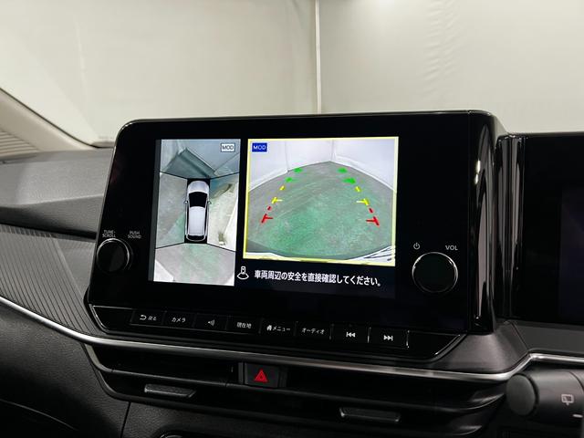 ノートX 走行5662キロ/ナビ/全周囲カメラ1年保証・走行距離無制限 Bluetooth サイドエアバック オートライト LEDヘッドライト 助手席エアバック 純正カーペットマット(埼玉県)の中古車