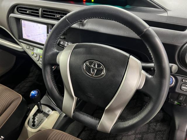 アクアG 走行77996キロ/車検整備付/フルセグナビ1年保証・走行距離無制限 助手席エアバック ETC 純正カーペットマット ブルートゥース オートライト LEDヘッドライト(埼玉県)の中古車