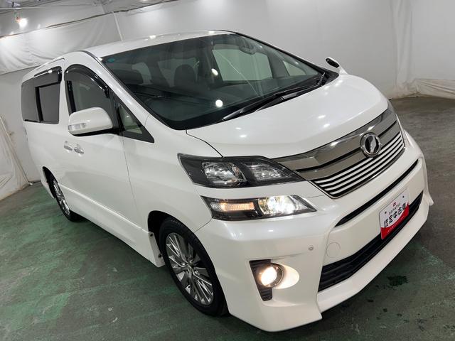 ヴェルファイア2.4Zゴールデンアイズ 走行39479キロ/車検整備付一年保証・走行距離無制限 4WD フルセグナビ ブルートゥース バックカメラ ETC クリアランスソナー オートライト HIDヘッドライト 両側電動スライドドア(埼玉県)の中古車