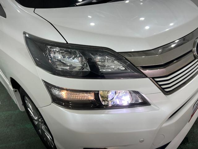 ヴェルファイア2.4Zゴールデンアイズ 走行39479キロ/車検整備付一年保証・走行距離無制限 4WD フルセグナビ ブルートゥース バックカメラ ETC クリアランスソナー オートライト HIDヘッドライト 両側電動スライドドア(埼玉県)の中古車