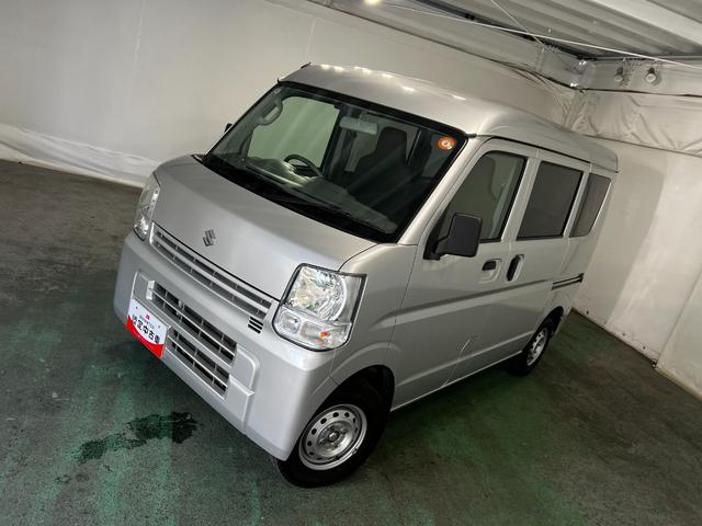 エブリイPAリミテッド 走行51444キロ/雹害/ETC一年保証・走行距離無制限 助手席エアバック AMFMラジオ キーレス 雹害 ETC 走行51444キロ キズ凹み多(埼玉県)の中古車