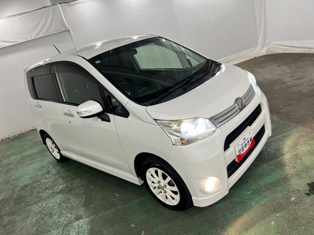 ムーヴカスタム G 走行64483キロ/車検整備付/社外アルミ一年保証・走行距離無制限 LEDヘッドライト アイドリングストップ ベンチシート 助手席エアバック 純正カーペットマット(埼玉県)の中古車