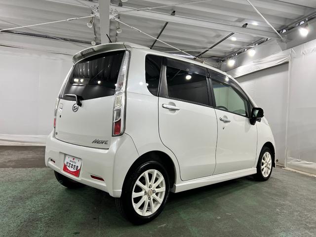 ムーヴカスタム G 走行64483キロ/車検整備付/社外アルミ一年保証・走行距離無制限 LEDヘッドライト アイドリングストップ ベンチシート 助手席エアバック 純正カーペットマット(埼玉県)の中古車