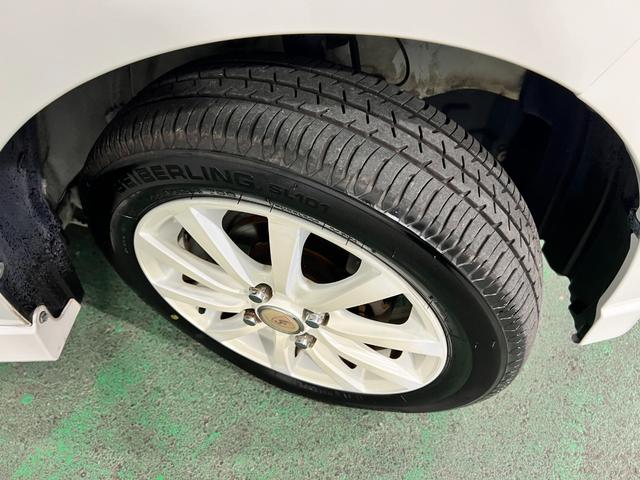 ムーヴカスタム G 走行64483キロ/車検整備付/社外アルミ一年保証・走行距離無制限 LEDヘッドライト アイドリングストップ ベンチシート 助手席エアバック 純正カーペットマット(埼玉県)の中古車