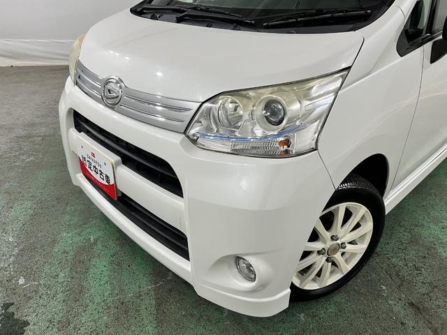 ムーヴカスタム G 走行64483キロ/車検整備付/社外アルミ一年保証・走行距離無制限 LEDヘッドライト アイドリングストップ ベンチシート 助手席エアバック 純正カーペットマット(埼玉県)の中古車