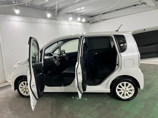 ムーヴカスタム G 走行64483キロ/車検整備付/社外アルミ一年保証・走行距離無制限 LEDヘッドライト アイドリングストップ ベンチシート 助手席エアバック 純正カーペットマット(埼玉県)の中古車