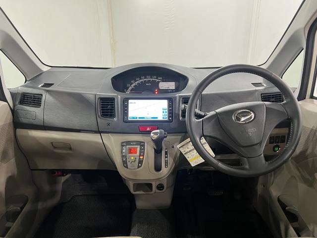 ムーヴXリミテッド 走行58397キロ/雹害/車検整備付1年保証・走行距離無制限 助手席エアバック 純正カーペットマット ワンセグナビ バックカメラ アイドリングストップ ベンチシート(埼玉県)の中古車