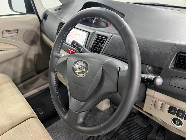 ムーヴXリミテッド 走行58397キロ/雹害/車検整備付1年保証・走行距離無制限 助手席エアバック 純正カーペットマット ワンセグナビ バックカメラ アイドリングストップ ベンチシート(埼玉県)の中古車