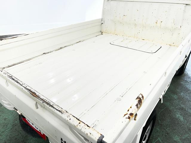 ハイゼットトラックエアコン・パワステ　スペシャル　走行８８０３８キロ／４ＷＤ一年保証・走行距離無制限　純正マット　４ＷＤ　オートマ　板キー　ＡＭＦＭラジオ　エアコン　パワステ　取扱説明書　整備記録簿（埼玉県）の中古車