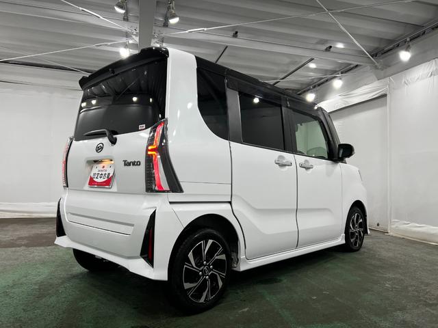 タントカスタムX 走行24853キロ/車検整備付/ナビ/ドラレコ1年保証・走行距離無制限 フルセグナビ 全周囲カメラ ETC ドラレコ サイドエアバック クリアランスソナー オートライト LEDヘッドライト ベンチシート シートヒーター 両側電動スライドドア(埼玉県)の中古車