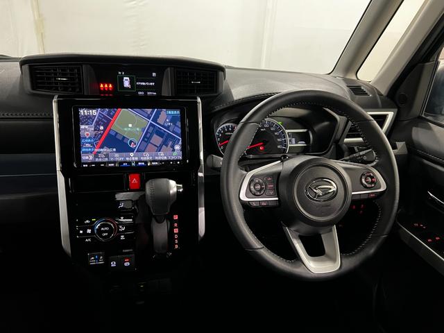 トールカスタムG 走行3291キロ/車検整備付/後席モニター1年保証・走行距離無制限 フルセグナビ Bluetooth バックカメラ ドラレコ ETC クリアランスソナー オートライト LEDヘッドライト 両側電動スライドドア(埼玉県)の中古車