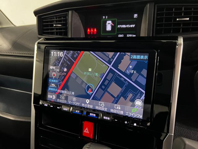 トールカスタムG 走行3291キロ/車検整備付/後席モニター1年保証・走行距離無制限 フルセグナビ Bluetooth バックカメラ ドラレコ ETC クリアランスソナー オートライト LEDヘッドライト 両側電動スライドドア(埼玉県)の中古車