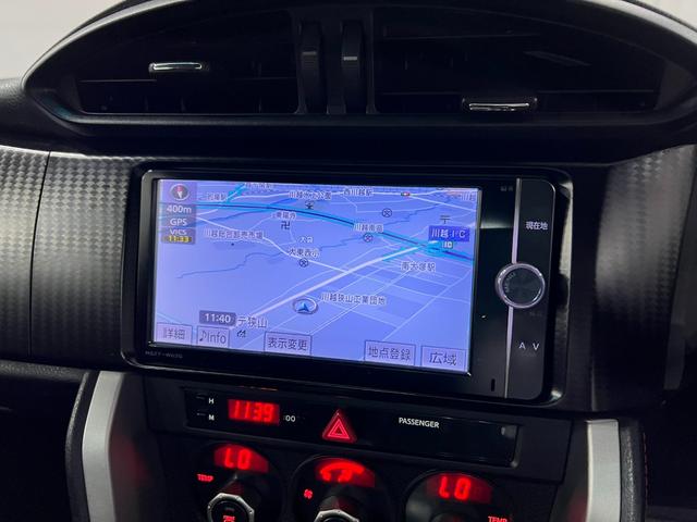 86GT 車検整備付/AT車/走行72498キロ/ナビ1年保証距離無制限 走行距離72498キロ AT車 フルセグナビ ブルートゥース 純正マット サイドエアバッグ LEDヘッドランプ(埼玉県)の中古車