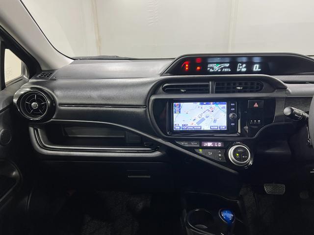 アクアSスタイルブラック 走行21657キロ/車検整備付/ナビ一年保証・走行距離無制限 フルセグナビ Bluetooth バックカメラ ドラレコ ETC オートライト オートマチックハイビーム(埼玉県)の中古車