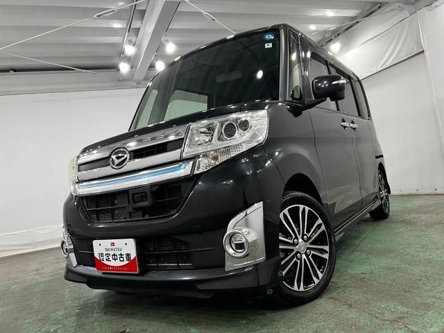 タントカスタムRS SA 走行76349キロ/雹害/後席モニター一年保証・走行距離無制限 フルセグナビ Bluetooth バックカメラ 後席モニター オートライト LEDヘッドライト 両側電動スライドドア(埼玉県)の中古車