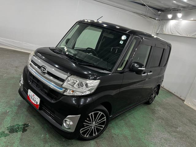 タントカスタムRS SA 走行76349キロ/雹害/後席モニター一年保証・走行距離無制限 フルセグナビ Bluetooth バックカメラ 後席モニター オートライト LEDヘッドライト 両側電動スライドドア(埼玉県)の中古車