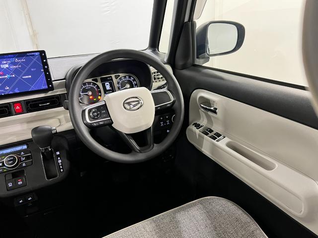 ムーヴキャンバスストライプスＧ　走行１４４２４キロ／ナビ／バックカメラ一年保証・走行距離無制限　フルセグナビ　Ｂｌｕｅｔｏｏｔｈ　バックカメラ　ドラレコ　ＥＴＣ　クリアランスソナー　オートライト　ＬＥＤヘッドライト　シートヒーター　両側電動スライドドア（埼玉県）の中古車
