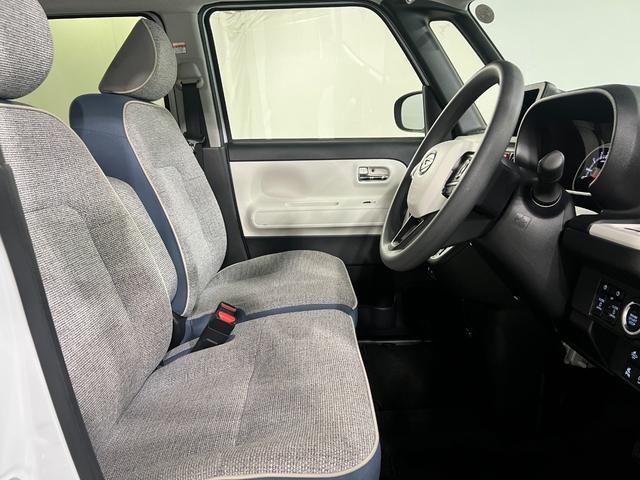 ムーヴキャンバスストライプスＧターボ　走行１１８７６キロ／車検整備付１年保証・走行距離無制限　サイドエアバック　クリアランスソナー　オートマチックハイビーム　オートライト　ＬＥＤヘッドライト　ベンチシート　シートヒーター　両側電動スライドドア（埼玉県）の中古車