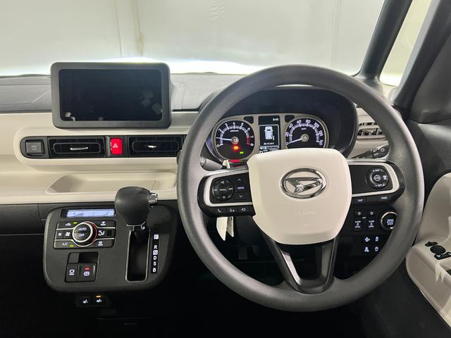 ムーヴキャンバスストライプスＧターボ　走行１１８７６キロ／車検整備付１年保証・走行距離無制限　サイドエアバック　クリアランスソナー　オートマチックハイビーム　オートライト　ＬＥＤヘッドライト　ベンチシート　シートヒーター　両側電動スライドドア（埼玉県）の中古車