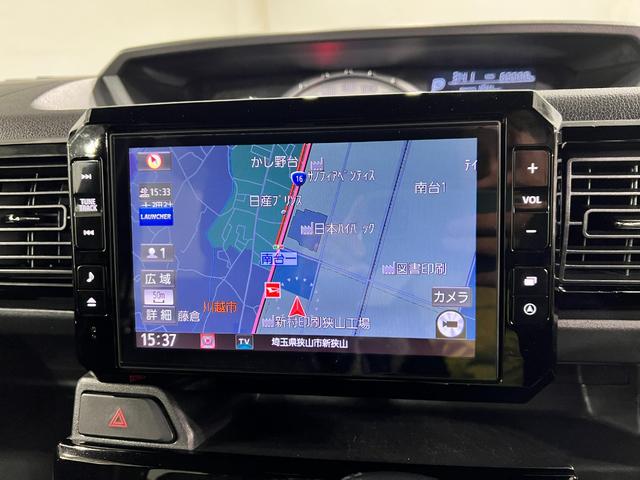 ウェイクGターボVS SAIII /走行69900キロ/ナビ1年保証距離無制限 走行距離69900キロ 8型フルセグナビ パノラマモニター ドラレコ 純正マット サイドエアバッグ LEDヘッドランプ アイドリングストップ 両側電動スライドドア キーフリー(埼玉県)の中古車