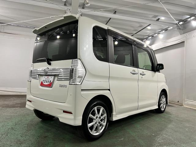 タントカスタムＸ　ＳＡIII一年保証・走行距離無制限　車検整備付　ワンセグナビ　Ｂｌｕｅｔｏｏｔｈ　バックカメラ　ＥＴＣ　オートライト　ＬＥＤヘッドライト　シートヒーター　片側電動スライドドア（埼玉県）の中古車