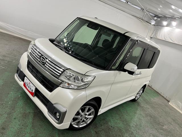 タントカスタムＸ　ＳＡIII一年保証・走行距離無制限　車検整備付　ワンセグナビ　Ｂｌｕｅｔｏｏｔｈ　バックカメラ　ＥＴＣ　オートライト　ＬＥＤヘッドライト　シートヒーター　片側電動スライドドア（埼玉県）の中古車