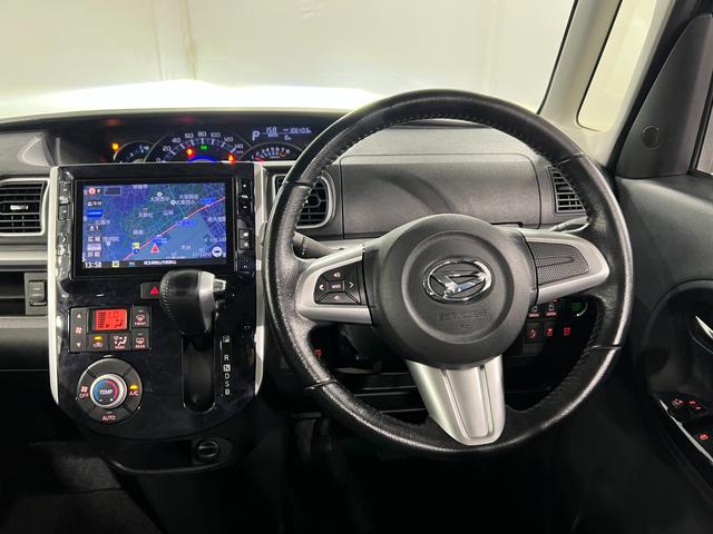 タントカスタムＲＳ　トップエディションＳＡII　８型ナビ／ドラレコ１年保証距離無制限　走行距離１０６４０３キロ　フルセグナビ　バックカメラ　ドラレコ　純正マット　ＬＥＤヘッドランプ　アイドリングストップ　両側電動スライドドア　オート格納式ドアミラー　キーフリー（埼玉県）の中古車