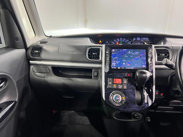 タントカスタムＲＳ　トップエディションＳＡII　８型ナビ／ドラレコ１年保証距離無制限　走行距離１０６４０３キロ　フルセグナビ　バックカメラ　ドラレコ　純正マット　ＬＥＤヘッドランプ　アイドリングストップ　両側電動スライドドア　オート格納式ドアミラー　キーフリー（埼玉県）の中古車