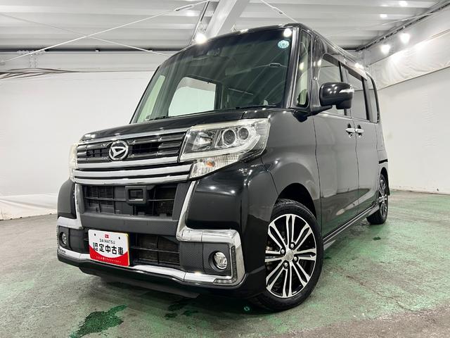 タントカスタムＲＳ　トップエディションＳＡII　８型ナビ／ドラレコ１年保証距離無制限　走行距離１０６４０３キロ　フルセグナビ　バックカメラ　ドラレコ　純正マット　ＬＥＤヘッドランプ　アイドリングストップ　両側電動スライドドア　オート格納式ドアミラー　キーフリー（埼玉県）の中古車