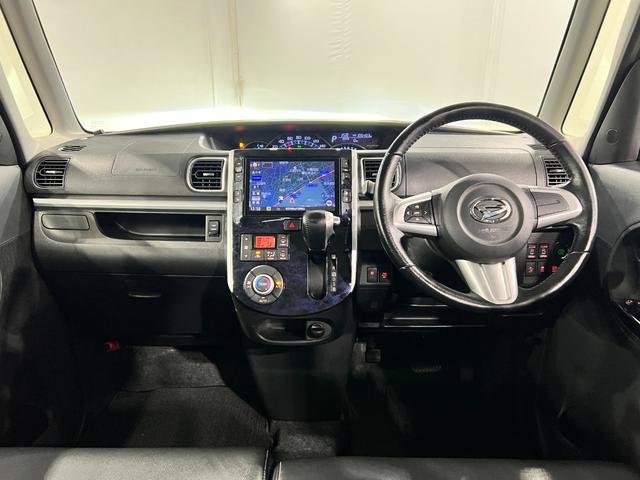 タントカスタムＲＳ　トップエディションＳＡII　８型ナビ／ドラレコ１年保証距離無制限　走行距離１０６４０３キロ　フルセグナビ　バックカメラ　ドラレコ　純正マット　ＬＥＤヘッドランプ　アイドリングストップ　両側電動スライドドア　オート格納式ドアミラー　キーフリー（埼玉県）の中古車