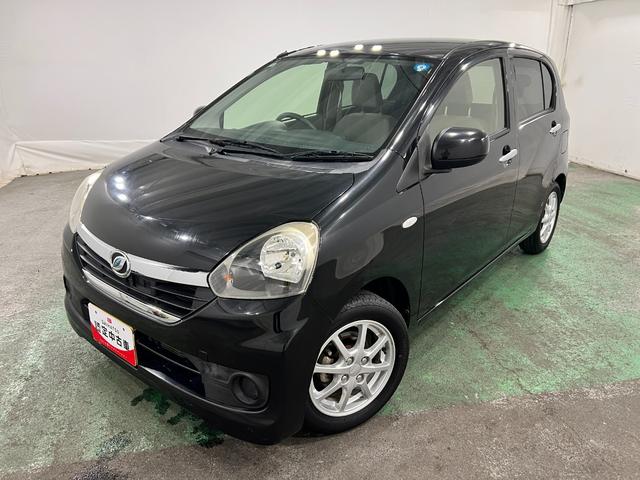 ミライースＸ　ＳＡ　走行２５４１４キロ／カーペットマット１年保証距離無制限　走行距離２５４１４キロ　カーペットマット　助手席エアバック　アイドリングストップ　マニュアルエアコン　ドリンクホルダー（埼玉県）の中古車