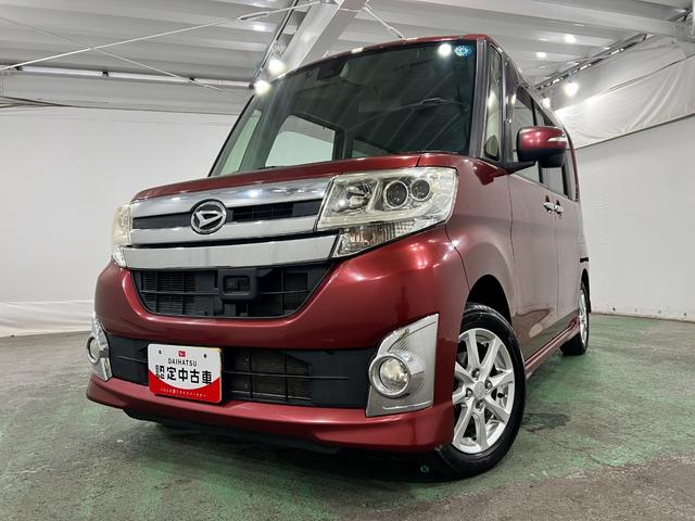 タントカスタムＸ　ＳＡII　走行３９４０１キロ／後席モニター／ナビ一年保証・走行距離無制限　フルセグナビ　Ｂｌｕｅｔｏｏｔｈ　バックカメラ　後席モニター　ＥＴＣ　オートライト　ＬＥＤヘッドライト　両側電動スライドドア（埼玉県）の中古車