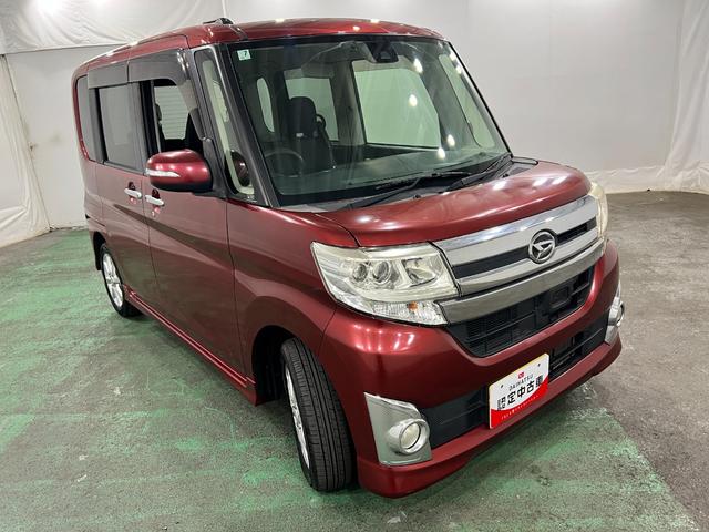 タントカスタムＸ　ＳＡII　走行３９４０１キロ／後席モニター／ナビ一年保証・走行距離無制限　フルセグナビ　Ｂｌｕｅｔｏｏｔｈ　バックカメラ　後席モニター　ＥＴＣ　オートライト　ＬＥＤヘッドライト　両側電動スライドドア（埼玉県）の中古車