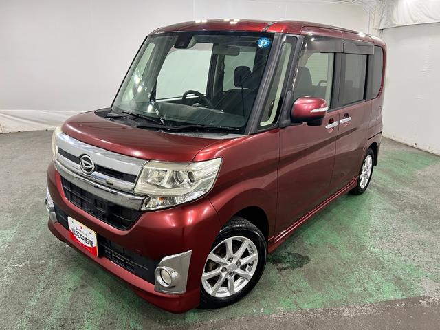 タントカスタムＸ　ＳＡII　走行３９４０１キロ／後席モニター／ナビ一年保証・走行距離無制限　フルセグナビ　Ｂｌｕｅｔｏｏｔｈ　バックカメラ　後席モニター　ＥＴＣ　オートライト　ＬＥＤヘッドライト　両側電動スライドドア（埼玉県）の中古車
