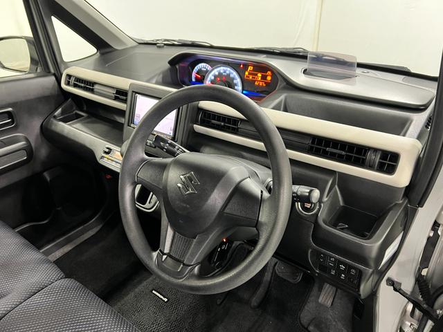 ワゴンＲハイブリッドＦＸ　走行６２７０７キロ／車検整備付／ナビワンオーナー　禁煙車　ワンセグナビ　バックカメラ　ＥＴＣ　オートライト　アイドリングストップ　助手席エアバック　純正カーペットマット　社外ドライブレコーダー（埼玉県）の中古車
