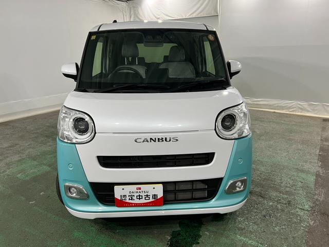 ムーヴキャンバスストライプスG 走行20885キロ/純正ナビ/ドラレコ1年保証距離無制限 走行距離20885キロ 純正フルセグナビ バックカメラ ドラレコ 純正マット サイドエアバッグ LEDヘッドランプ アイドリングストップ シートヒーター 両側電動スライドドア(埼玉県)の中古車