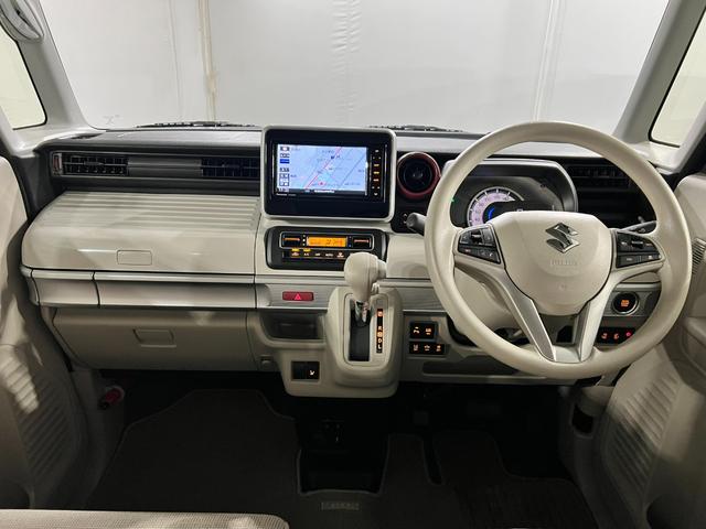 スペーシアハイブリッドＸ　走行３６５５２キロ／ナビ／全周囲カメラ１年保証距離無制限　走行距離３６５５２キロ　フルセグナビ　全周囲カメラ　ブルートゥース　純正マット　サイドエアバッグ　ＬＥＤヘッドランプ　アイドリングストップ　シートヒーター　両側電動スライドドア（埼玉県）の中古車