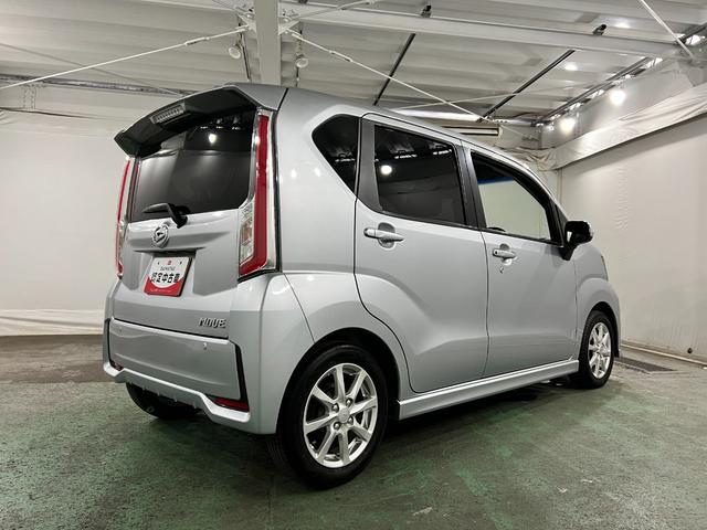 ムーヴカスタムX SAII 走行54715キロ/車検整備付一年保証・走行距離無制限 助手席エアバック 純正カーペットマット オートライト LEDヘッドライト アイドリングストップ(埼玉県)の中古車