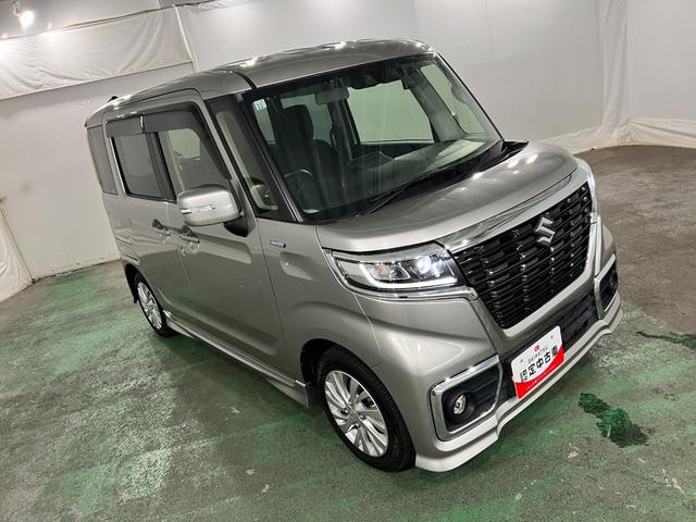 スペーシアカスタムハイブリッドＧＳ　走行３７２２３キロ／車検整備付／ナビ一年保証・走行距離無制限　フルセグナビ　Ｂｌｕｅｔｏｏｔｈ　バックカメラ　ドラレコ　ＥＴＣ　クリアランスソナー　ＬＥＤヘッドライト　シートヒーター　片側電動スライドドア（埼玉県）の中古車