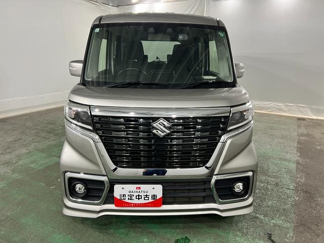 スペーシアカスタムハイブリッドＧＳ　走行３７２２３キロ／車検整備付／ナビ一年保証・走行距離無制限　フルセグナビ　Ｂｌｕｅｔｏｏｔｈ　バックカメラ　ドラレコ　ＥＴＣ　クリアランスソナー　ＬＥＤヘッドライト　シートヒーター　片側電動スライドドア（埼玉県）の中古車