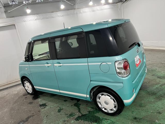 ムーヴキャンバスXホワイトアクセントリミテッド SAIII 軽雹害/4WD1年保証距離無制限 走行距離71354キロ 車検整備付 フルセグナビ パノラマモニター ブルートゥース 純正マット サイドエアバッグ オートライト アイドリングストップ 両側電動スライドドア(埼玉県)の中古車