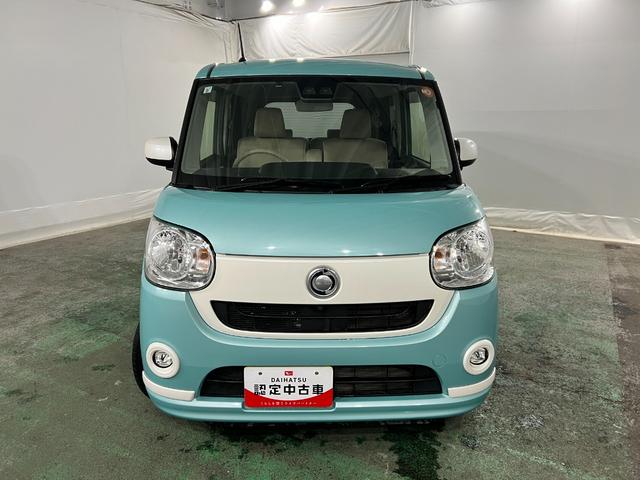 ムーヴキャンバスXホワイトアクセントリミテッド SAIII 軽雹害/4WD1年保証距離無制限 走行距離71354キロ 車検整備付 フルセグナビ パノラマモニター ブルートゥース 純正マット サイドエアバッグ オートライト アイドリングストップ 両側電動スライドドア(埼玉県)の中古車
