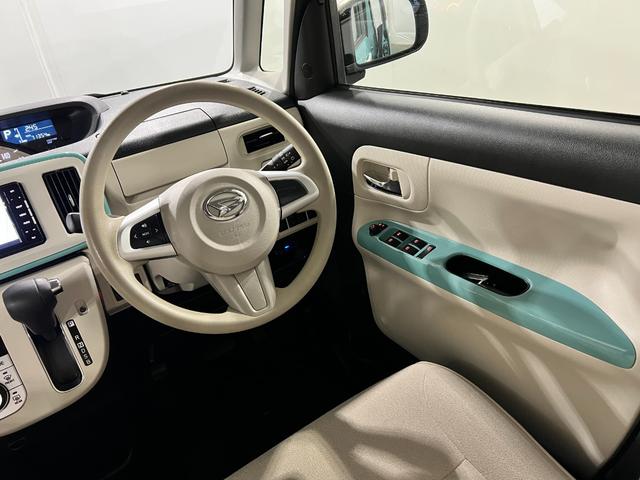 ムーヴキャンバスXホワイトアクセントリミテッド SAIII 軽雹害/4WD1年保証距離無制限 走行距離71354キロ 車検整備付 フルセグナビ パノラマモニター ブルートゥース 純正マット サイドエアバッグ オートライト アイドリングストップ 両側電動スライドドア(埼玉県)の中古車