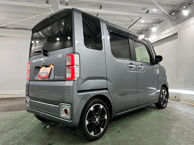 ウェイクＧターボＶＳ　ＳＡIII　走行４８９７５キロ／ＬＥＤライト１年保証距離無制限　走行距離４８９７５キロ　純正マット　サイドエアバッグ　ＬＥＤヘッドランプ　アイドリングストップ　両側電動スライドドア　オート格納式ドアミラー　キーフリー（埼玉県）の中古車