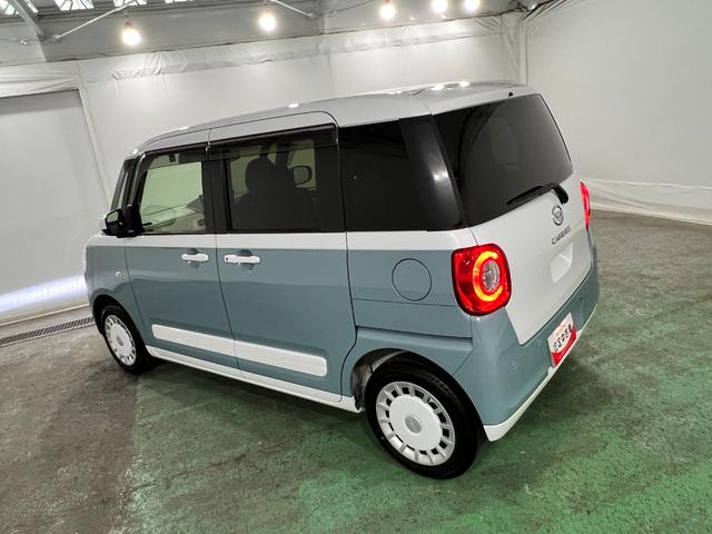 ムーヴキャンバスストライプスGターボ 走行31844キロ/車検整備付/ナビ一年保証・走行距離無制限 フルセグナビ Bluetooth バックカメラ ドラレコ ETC オートライト LEDヘッドライト シートヒーター 両側電動スライドドア(埼玉県)の中古車