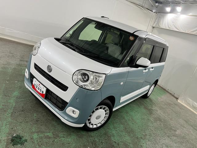 ムーヴキャンバスストライプスGターボ 走行31844キロ/車検整備付/ナビ一年保証・走行距離無制限 フルセグナビ Bluetooth バックカメラ ドラレコ ETC オートライト LEDヘッドライト シートヒーター 両側電動スライドドア(埼玉県)の中古車