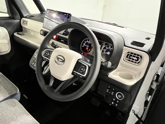 ムーヴキャンバスストライプスGターボ 走行31844キロ/車検整備付/ナビ一年保証・走行距離無制限 フルセグナビ Bluetooth バックカメラ ドラレコ ETC オートライト LEDヘッドライト シートヒーター 両側電動スライドドア(埼玉県)の中古車